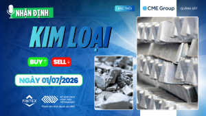 Nhận định thị trường kim loại ngày 01-07-2026 - Đồng COMEX giữ vững đà tăng, bạc và bạch kim tích lũy trước dữ liệu lao động Mỹ
