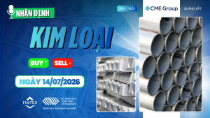 Nhận định thị trường kim loại ngày 14/07/2026 – Đồng COMEX tích lũy, bạc và bạch kim chờ động lực mới từ dữ liệu kinh tế Mỹ và Trung Quốc.