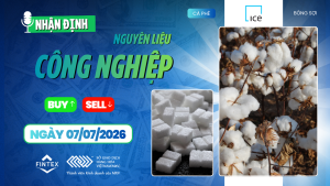 nhận định thị trường nguyên liệu công nghiệp ngày 07/07/2026