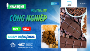 nhận định thị trường nguyên liệu công nghiệp ngày 08/07/2026