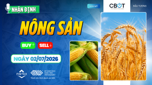 Nhận định thị trường nông sản ngày 02/07/2026: Ngô và đậu tương theo dõi thời tiết Mỹ