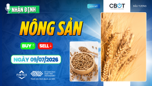 Nhận định thị trường nông sản ngày 09/07/2026 – Ngô và đậu tương giằng co trước triển vọng mùa vụ tích cực tại Mỹ.