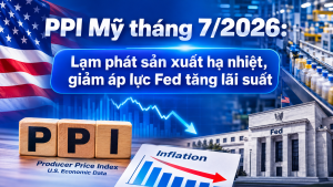 PPI Mỹ tháng 7/2026 lạm phát sản xuất và chính sách Fed