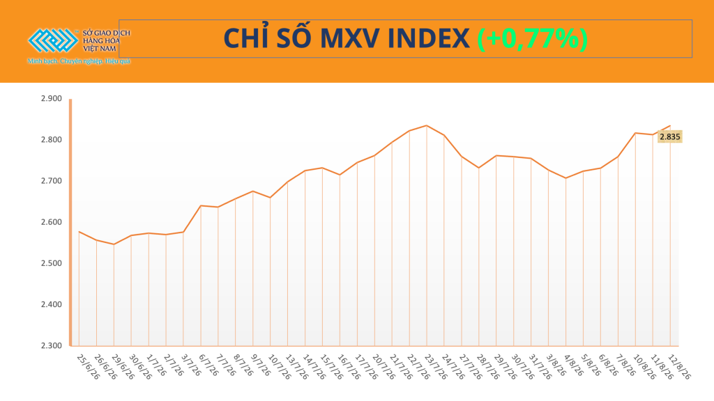 Thị trường hàng hóa 13/08/2026 với giá ngô tăng mạnh và bạc khởi sắc