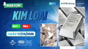 Nhận định thị trường kim loại 07/08/2026