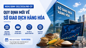 Quy định giao dịch hàng hóa theo Nghị định 302/2026/NĐ-CP