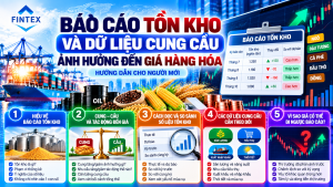 Báo cáo tồn kho hàng hóa và dữ liệu cung cầu ảnh hưởng đến giá