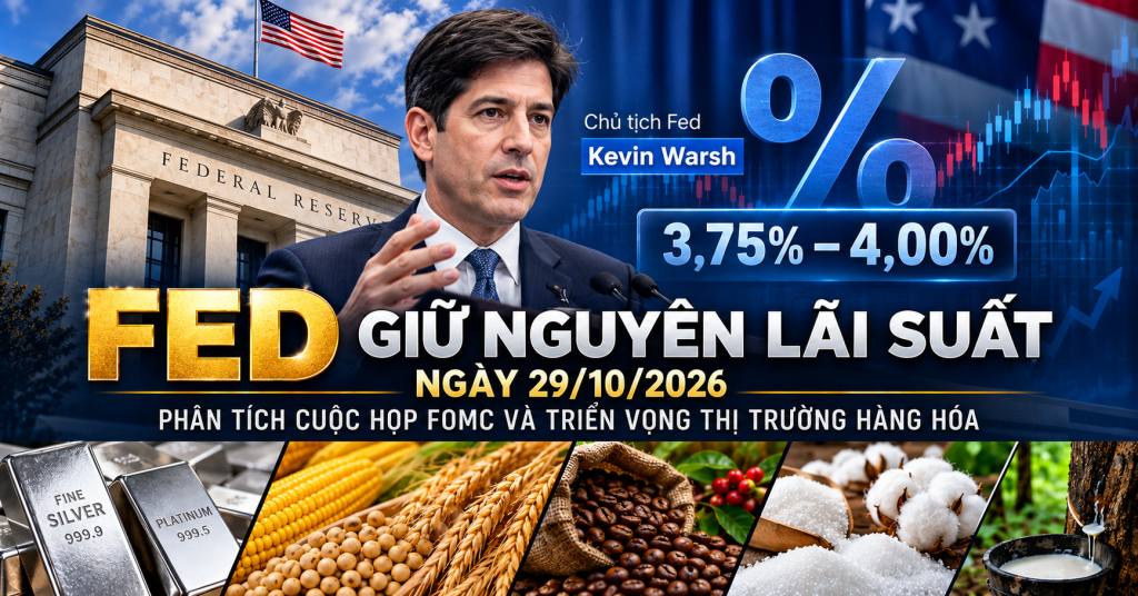 Fed giữ nguyên lãi suất 3,75%–4,00% sau cuộc họp FOMC tháng 10/2026