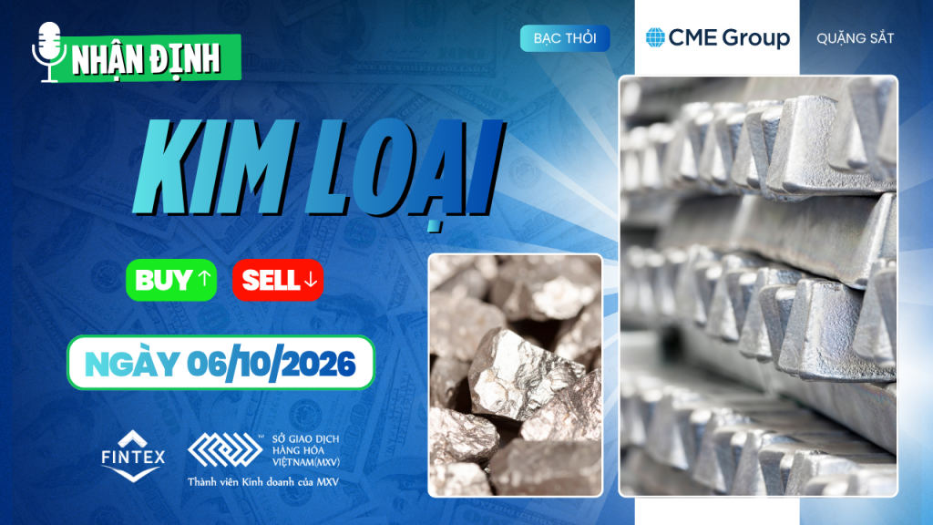 Nhận định thị trường kim loại ngày 06/10/2026