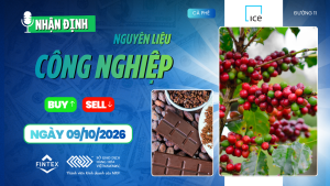 Nhận định thị trường nguyên liệu công nghiệp ngày 09/10/2026