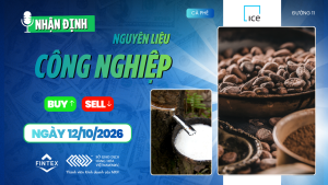 Nhận định thị trường nguyên liệu công nghiệp ngày 12/10/2026