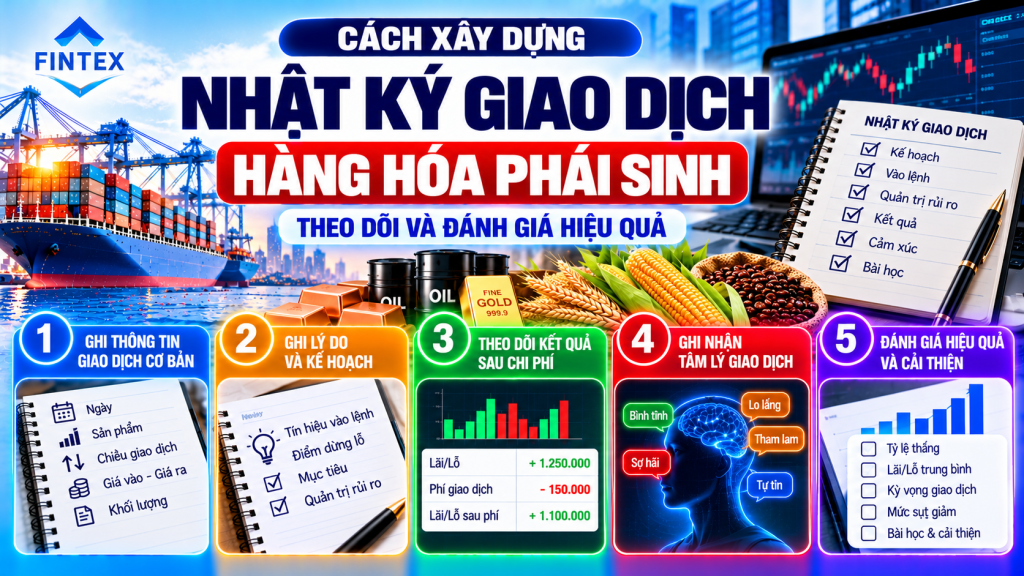 Cách xây dựng nhật ký giao dịch hàng hóa phái sinh và theo dõi hiệu quả