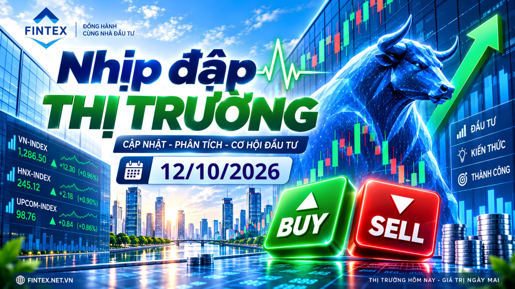 VN-Index 12/10/2026 giảm điểm do áp lực từ VIC và VHM