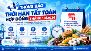 Thời hạn tất toán vị thế MXV tháng 10/2026